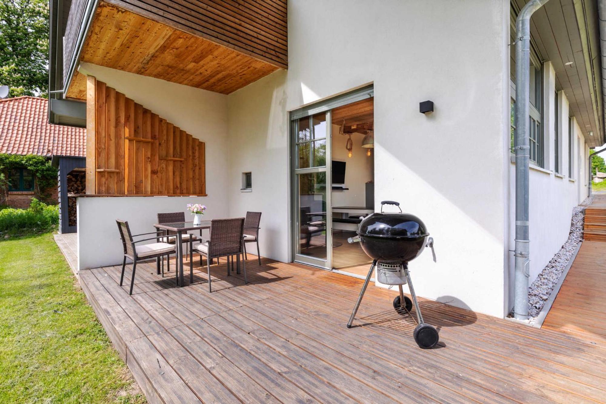 Ferienhaus Sonne Mond Und Sterne B Steffenshagen Exterior photo